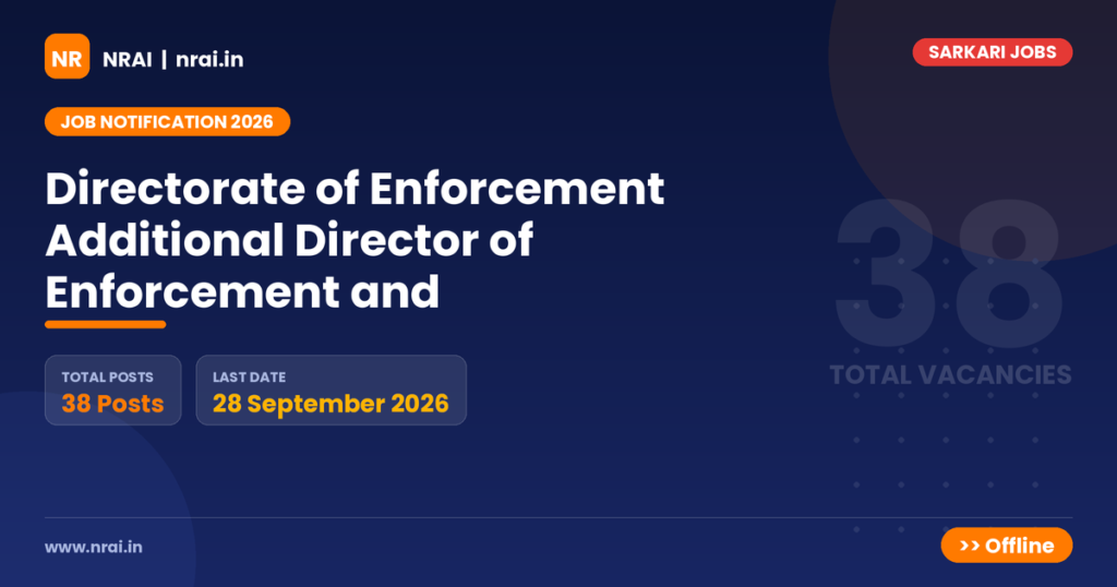 Directorate of Enforcement Additional Director of Enforcement and - NRAI nrai.in